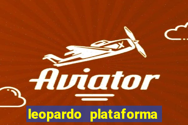 leopardo plataforma de jogos